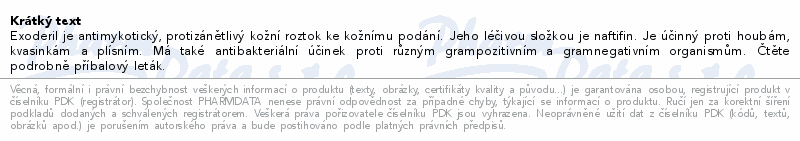 EXODERIL KOŽNÍ ROZTOK 20ML