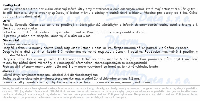 Strepsils citr.bez cuk.0.6mg/1.2mg p.24