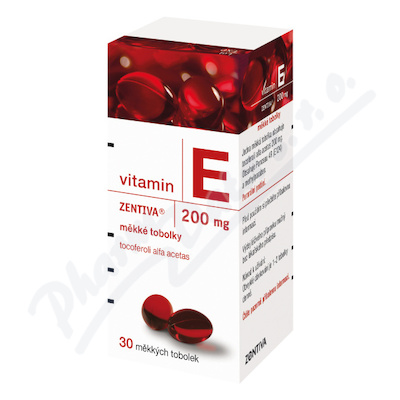 Vitamin E Zentiva 200mg 30tob