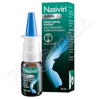 NASIVIN NOSNÍ SPREJ 0,05% 10ML