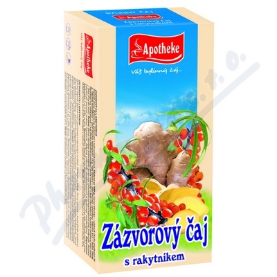 Apotheke Zázvorový čaj s rakytníkem 20x2g