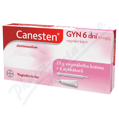 CANESTEN GYN 6 DNÍ 0,01G/G VAG CRM 35G+APL