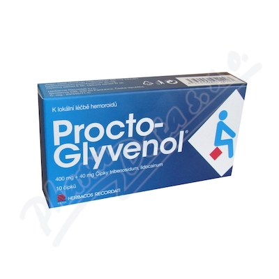 PROCTO-GLYVENOL ČÍPKY 10KS