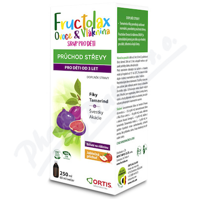 Fructolax Ovoce a vláknina Sirup 200ml
