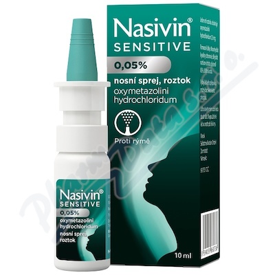 Nasivine sensitive 0,05% nosní sprej 10ml