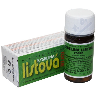 Naturvita Kyselina listová forte 60tbl