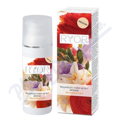 RYOR Rozjasňující make-up 8v1 MEDIUM 30ml