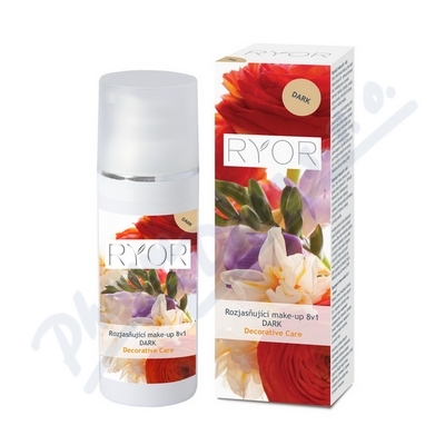 RYOR Rozjasňující make-up 8v1 DARK 30ml