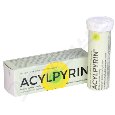 Acylpyrin 500mg 15tbl.eff (šumivé tablety do vody)