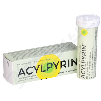 Acylpyrin 500mg 15tbl.eff (�umiv� tablety do vody)