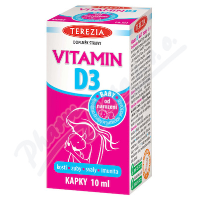 TEREZIA Vitamin D3 baby od 1.m�s�ce 400 IU 10ml