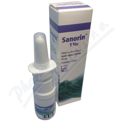 Sanorin 1‰ nosní sprej 10ml