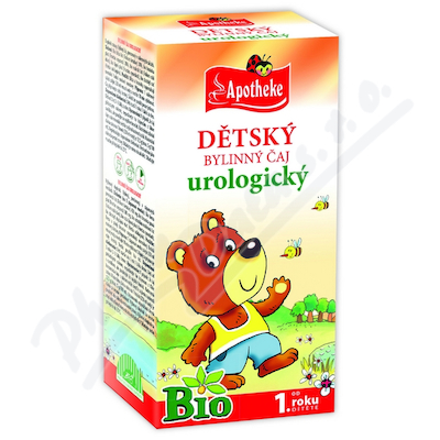 Apotheke Dětský čaj bio urologický 20x1.5g