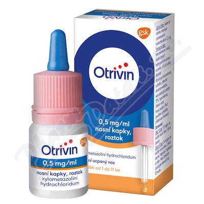 Otrivin 0,5‰ nosní kapky 10ml