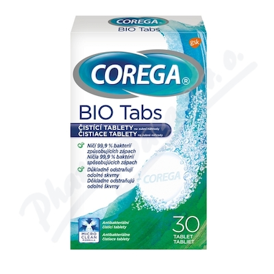 Corega Bio Tabs �istic� tablety 30ks