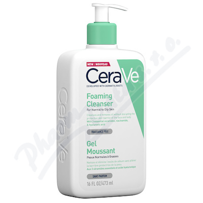 CERAVE Čisticí pěnící gel 473 ml
