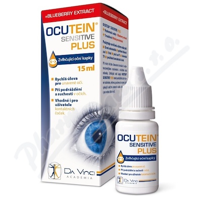 Ocutein Sensitive plus DaVinci oční kapky 15ml