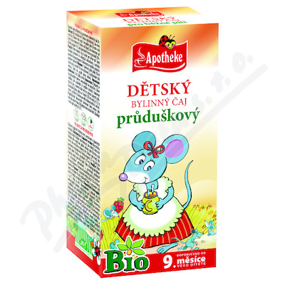 Apotheke Dětský čaj bio průduškový 20x1.5g