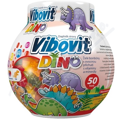 Vibovit Dino želé bonbóny 50ks