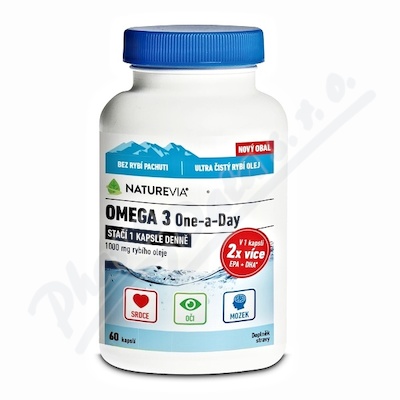 Swiss NatureVia Omega 3 One a Day cps.60