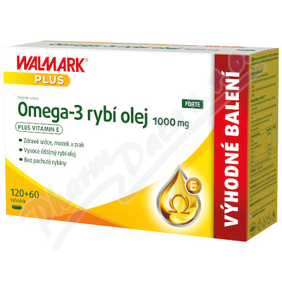 Walmark Omega-3 ryb� olej 1000mg tob.120+60