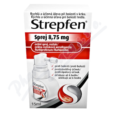 STREPFEN SPREJ 8,75MG ORM SPR SOL 1X15ML