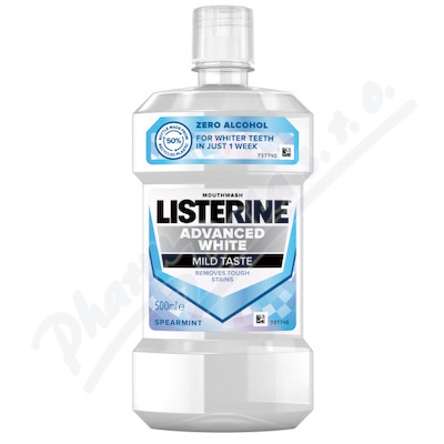 LISTERINE Advance White Mild Taste 500ml