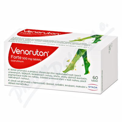 VENORUTON FORTE 500MG 60TBL