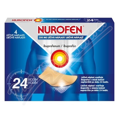 NUROFEN 200MG NÁPLASTI 4KS