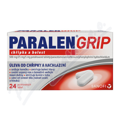 PARALEN GRIP CHŘIPKA A BOLEST 24TBL
