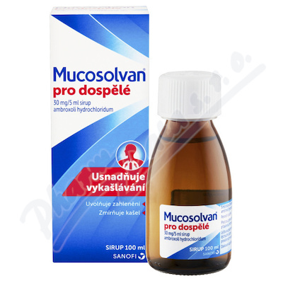 MUCOSOLVAN PRO DOSPĚLÉ SIRUP 100ML