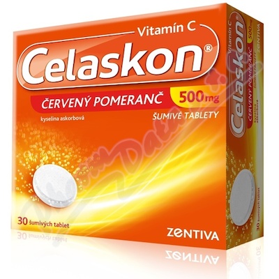 CELASKON ČERVENÝ POMERANČ 500MG TBL EFF 30