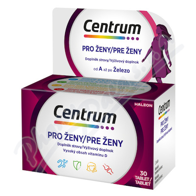 Multivitamin Centrum AZ pro ženy 30tbl