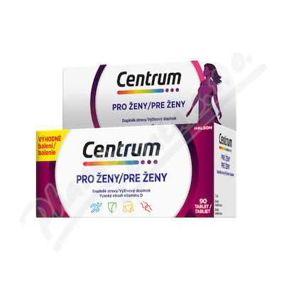 Multivitamin Centrum pro ženy 90tbl